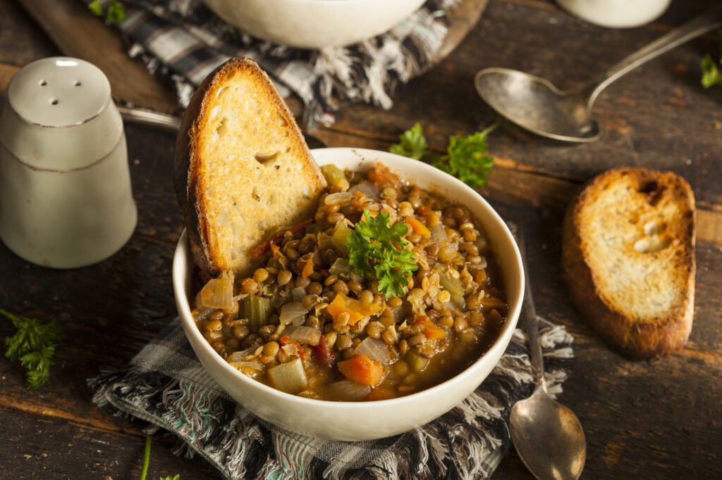 Einfache Linsensuppe - Gusto e Natura