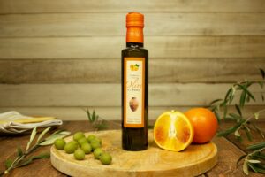 Extra natives Olivenöl mit Orange