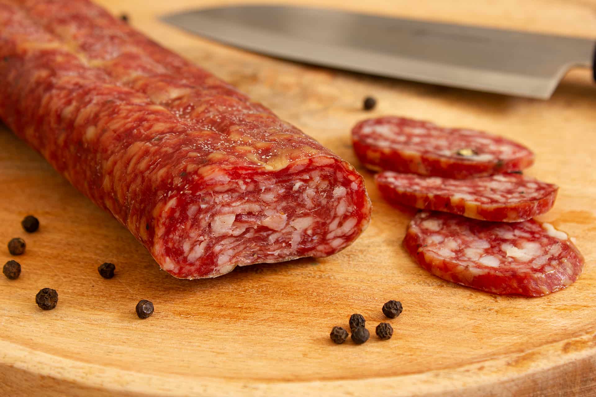 Salami mit Montepulciano Wein aromatisiert 270g