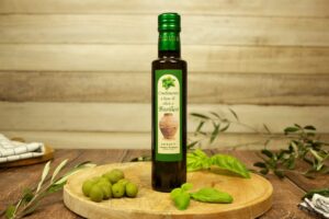 Extra natives Olivenoel mit Basilikum 250ml