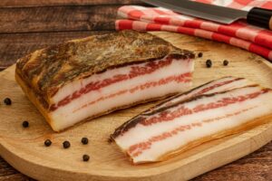 Pancetta am Stueck